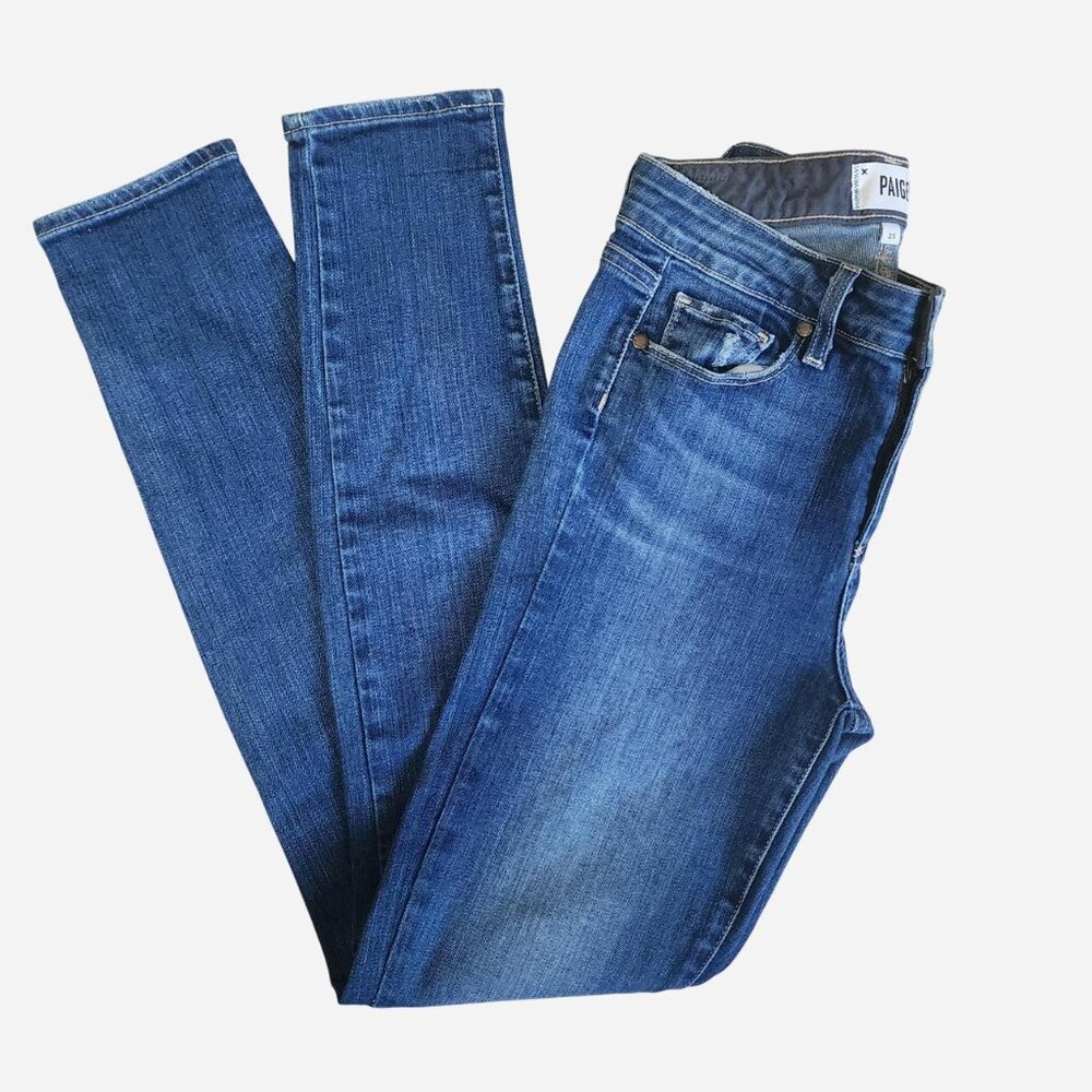 Paige Horton Skinny high-rise blue jeans Size 25